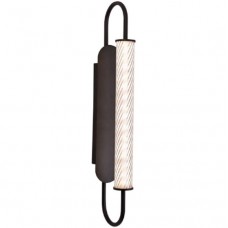 Απλίκα Τοίχου LED 12W 230V 1260lm CCT Μαύρη 43056-BL